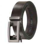 ceinture-homme-cuir-icone-mate-marron